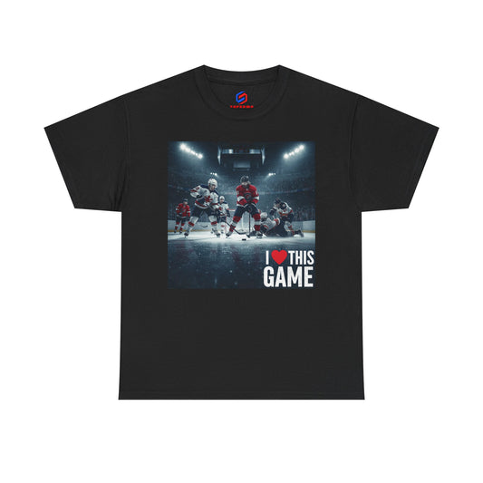 Unisex Heavy Cotton Tee T-shirt - I Love This Game