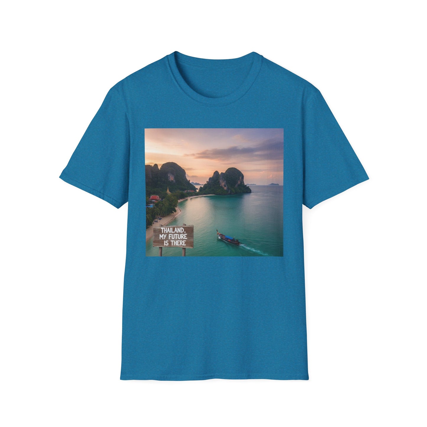 Thailand Paradise Photo T-Shirt — 'Thailand My Future Is There' Travel Tee