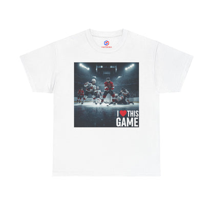 Unisex Heavy Cotton Tee T-shirt - I Love This Game