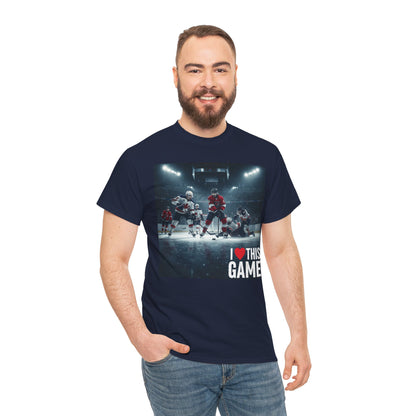 Unisex Heavy Cotton Tee T-shirt - I Love This Game