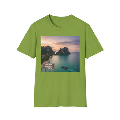 Thailand Paradise Photo T-Shirt — 'Thailand My Future Is There' Travel Tee