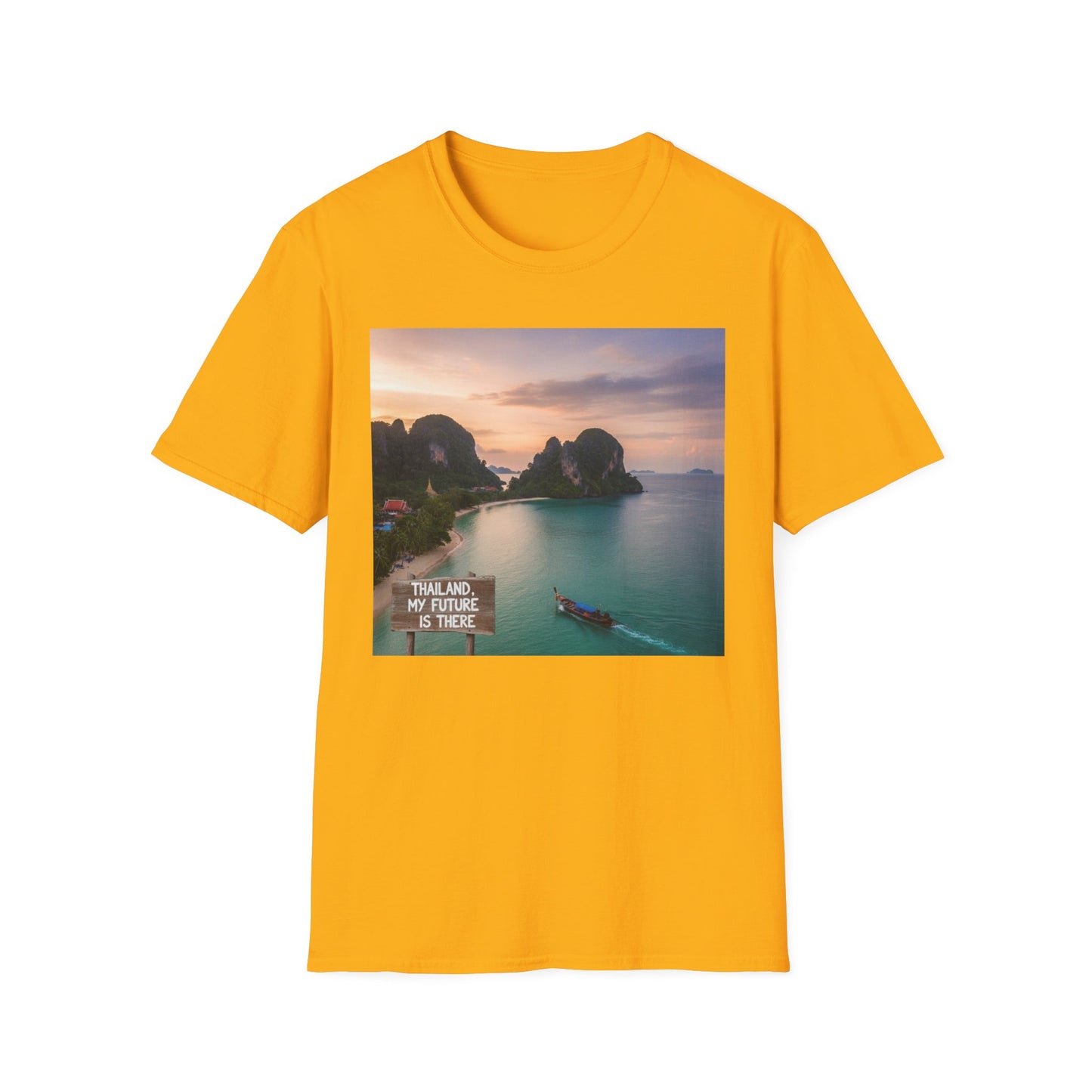 Thailand Paradise Photo T-Shirt — 'Thailand My Future Is There' Travel Tee