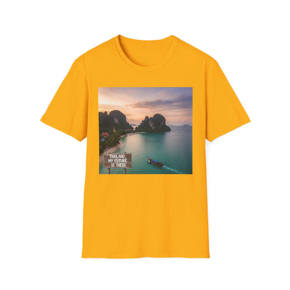 Thailand Paradise Photo T-Shirt — 'Thailand My Future Is There' Travel Tee