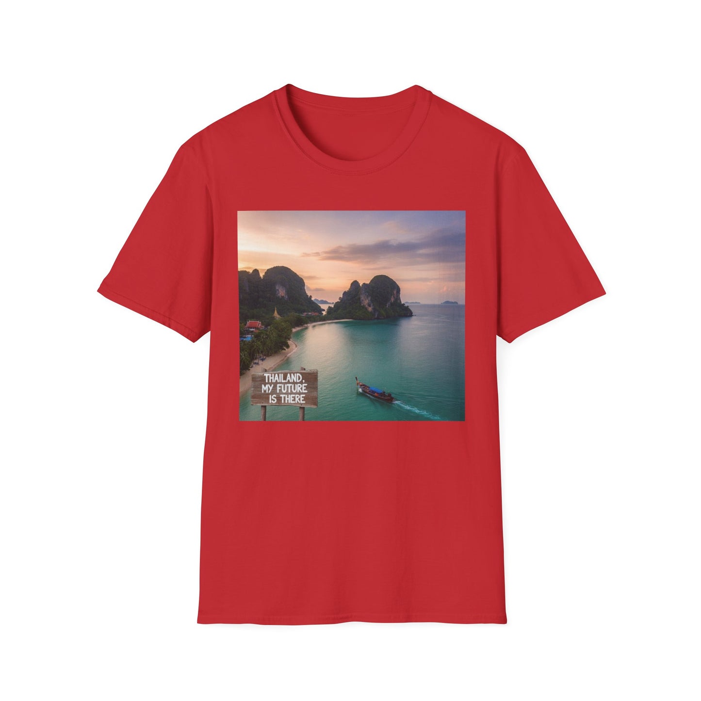 Thailand Paradise Photo T-Shirt — 'Thailand My Future Is There' Travel Tee