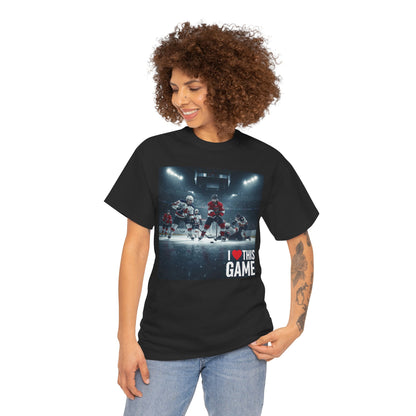 Unisex Heavy Cotton Tee T-shirt - I Love This Game