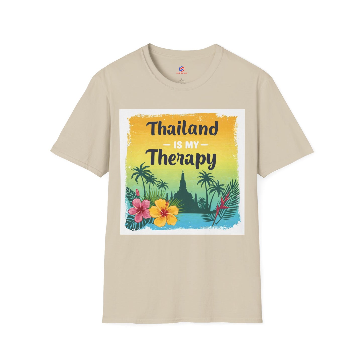 Thailand Is My Therapy T-Shirt – Tropical Vacation Tee