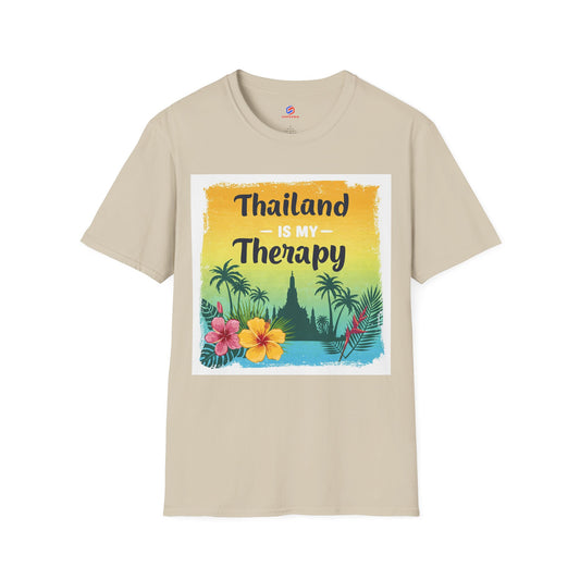 Thailand Is My Therapy T-Shirt – Tropical Vacation Tee