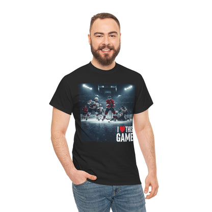 Unisex Heavy Cotton Tee T-shirt - I Love This Game