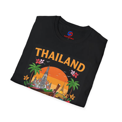Thailand Is My Therapy T‑Shirt — Tropical Thailand Travel Tee