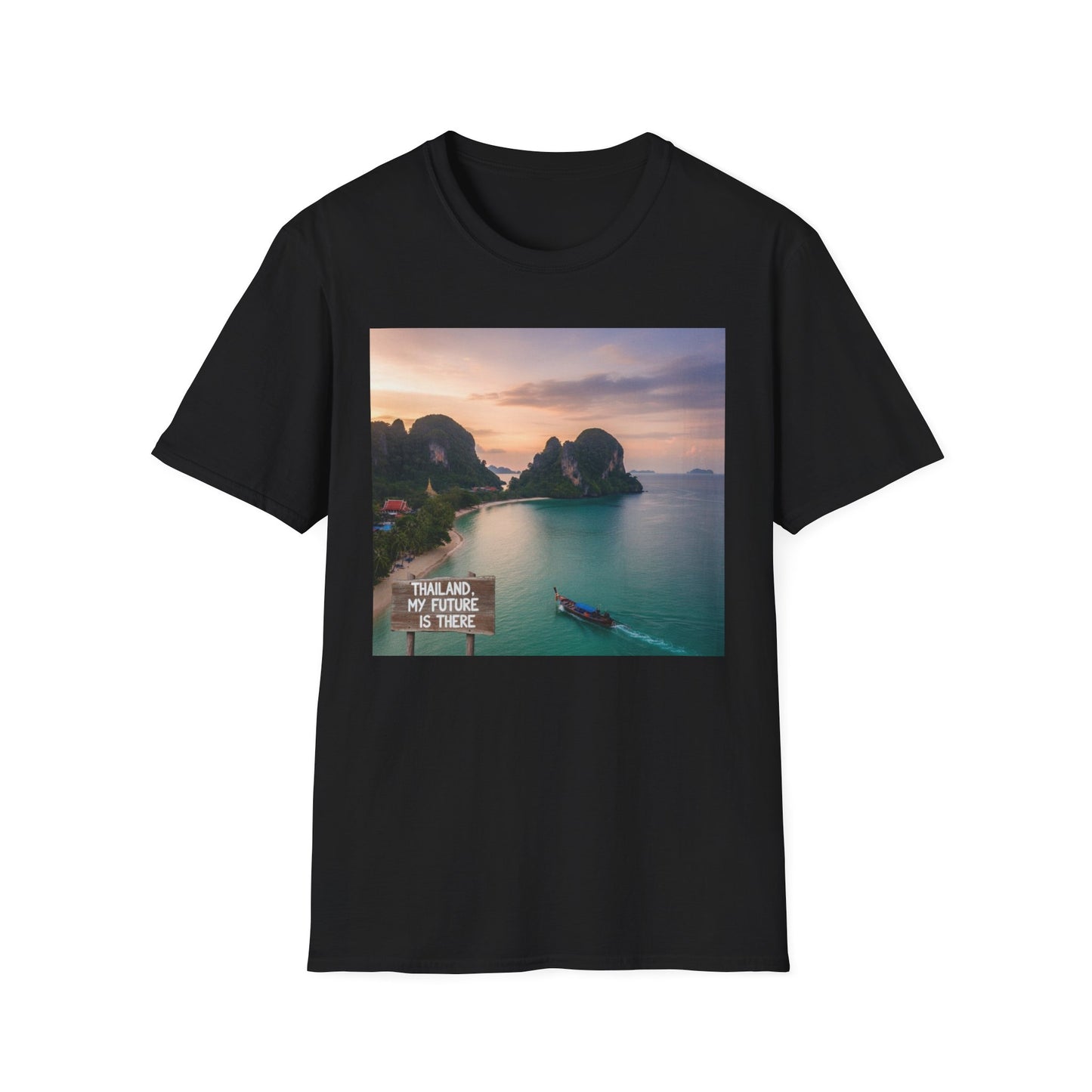 Thailand Paradise Photo T-Shirt — 'Thailand My Future Is There' Travel Tee