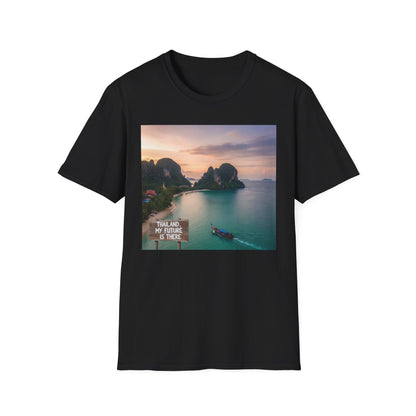 Thailand Paradise Photo T-Shirt — 'Thailand My Future Is There' Travel Tee