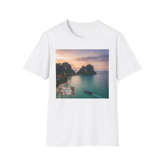 Thailand Paradise Photo T-Shirt — 'Thailand My Future Is There' Travel Tee